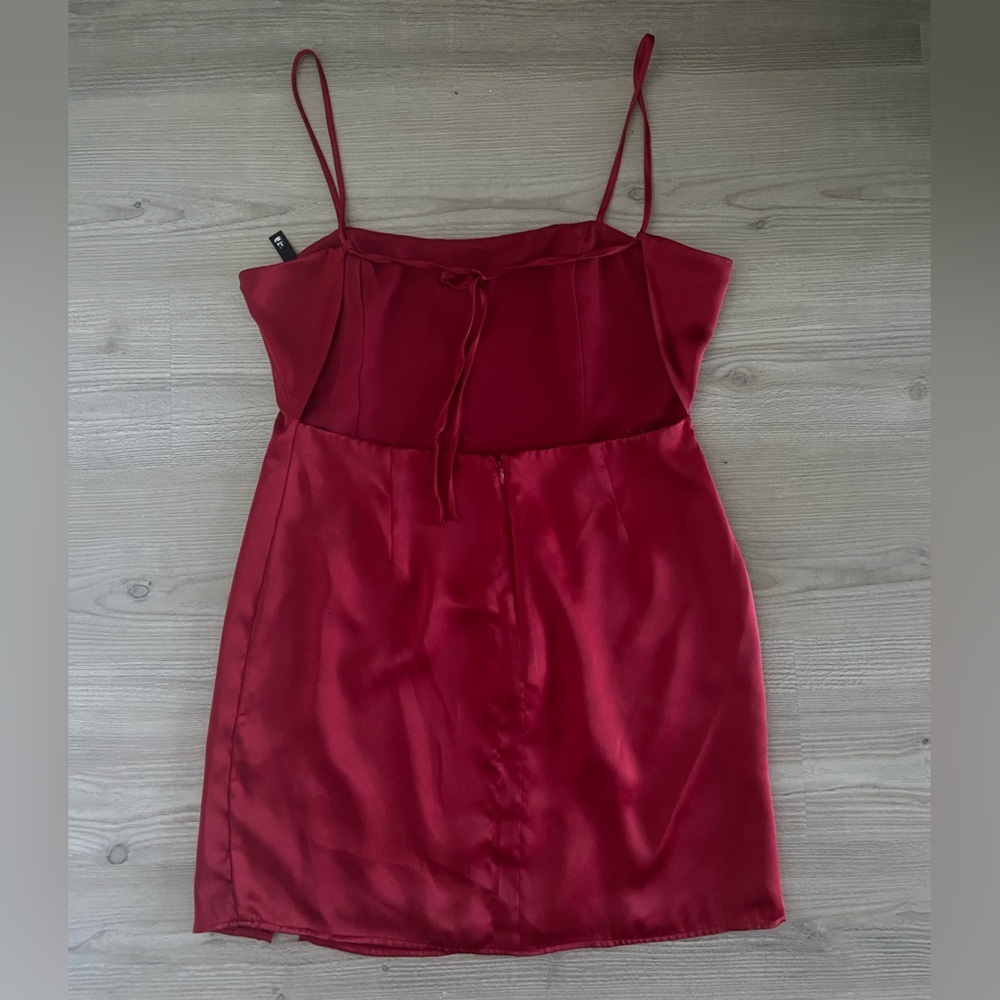 2 for 10$!!!! ☀️ Mini silky red dress - Picture 6 of 8